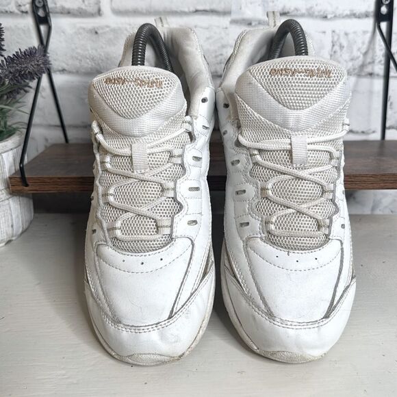 Easy Spirit Leather Leopard Sneakers Size 9 - Picture 4 of 7